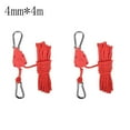 thumbnail image 1 of CENL 2pcs outdoor pulley adjuster tent holder reflective rope outdoor binding 4mm/6mm, 1 of 11