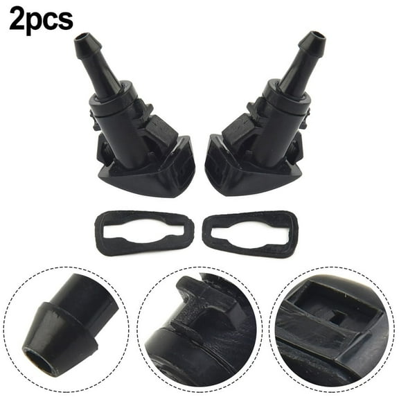 CENL 2x Front Windshield Wiper Washer Nozzle Jet Fit For Hyundai ix35 For Kia Sorento