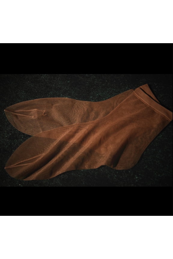 CENL 3 Pairs Womens Mesh Socks Transparent Elastic Nylon Sheer Net Ankle socks