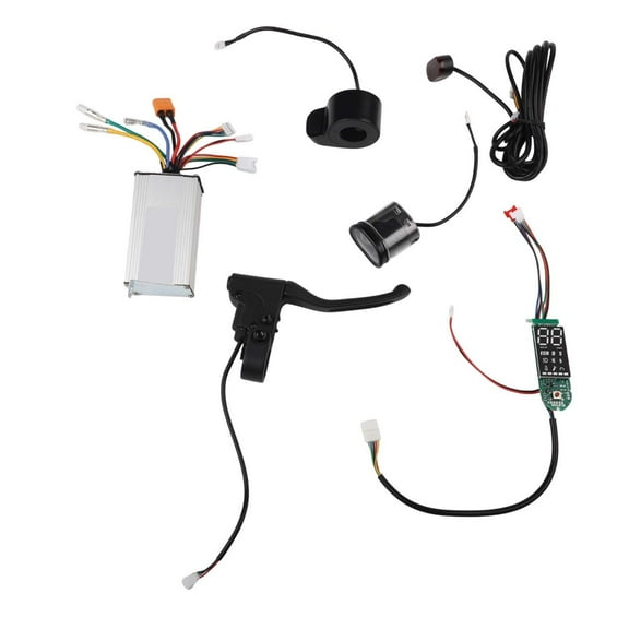 CENL 36V 500W Scooter Controller For MAX 10inch 17A Aluminum Alloy Kit With Dashboard Accelerator Safety Protection