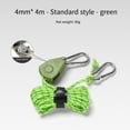 thumbnail image 1 of CENL 4/6mm Reflective Guyline Rope - 2/4/5m Heavy Duty Tent Cord with Pulley, 1 of 4