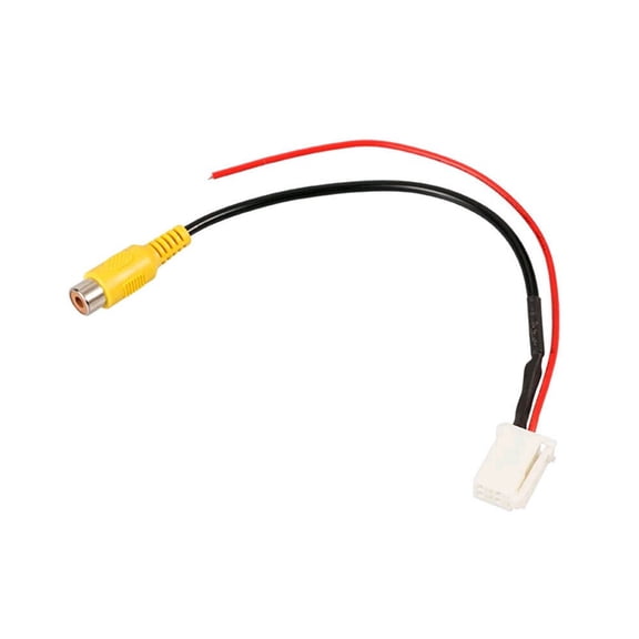CENL 4 Pin For Car Male Connector Radio Back Up Reverse Camera RCA Input Plug Adapter