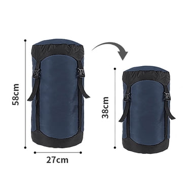 5 Pack Compression Stuff Sacks - Ultralight Sleeping Bag Covers For Camping, Hiking, Backpacking