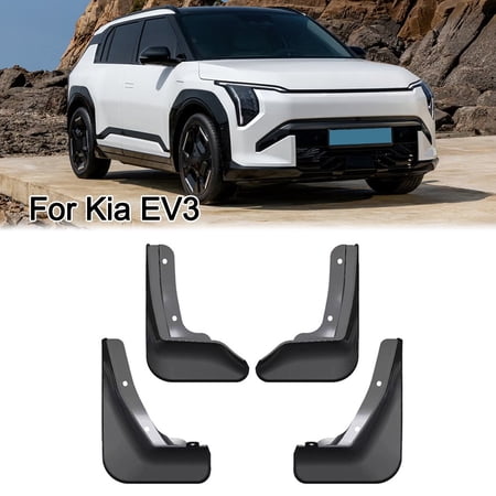 CENL 4pcs/set Mud Flaps For KIA EV3 2024-Up Mudguard Front Rear Wheel Fenders Splash Guards Accessories Protector Part