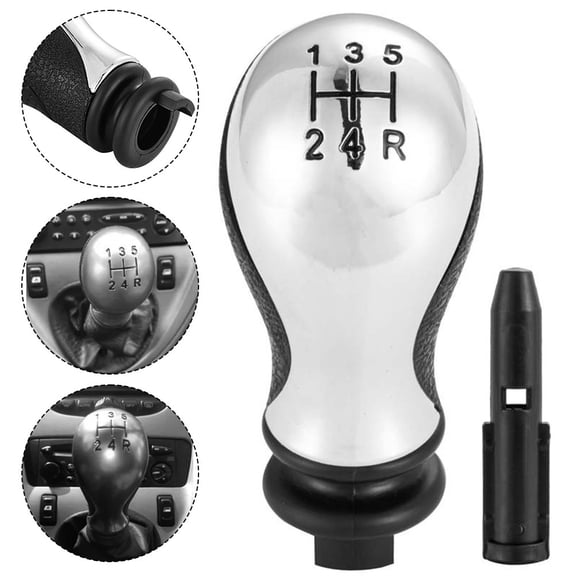 CENL 5-Speed For C5 Xsara Picasso 2001-2008 Matte Silver Manual Gear S/tick Shift Knob Head Lever Adapter Manual Transmission