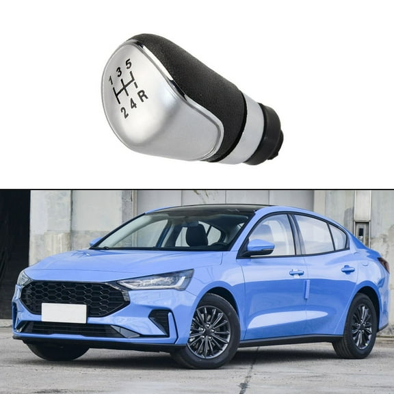 CENL 5-speed/6-speed Car Gear Shift Knob For Ford For Fiesta MK7 2008 - 2013 For Ford For Focus MK2 FL 2008 - 2011 For B-max 2012 -