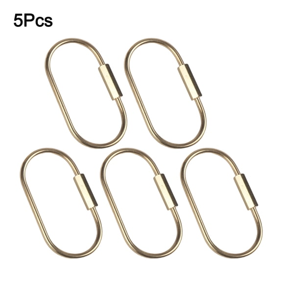 CENL 5pcs Keychain Holder Keychain Clip for Car Keys Handbag Purse Outdoor Tool