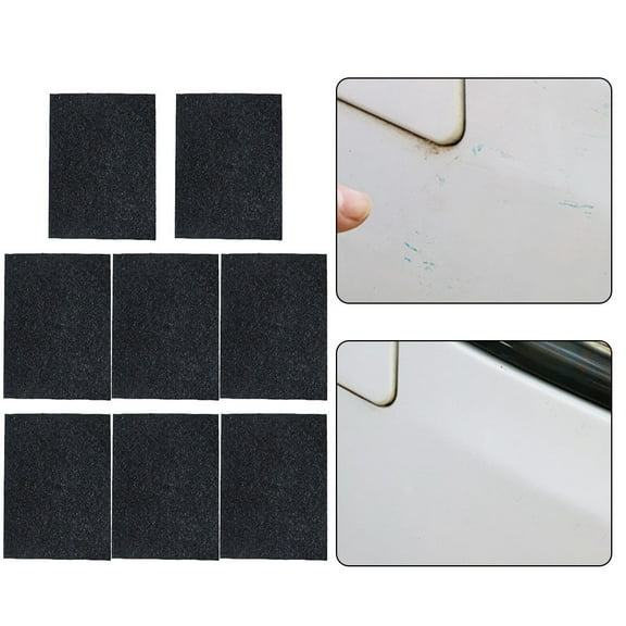 CENL 8Pcs Nano Sparkle Car Scratch Remover Cloth Scratch -Eraser Surface Repair
