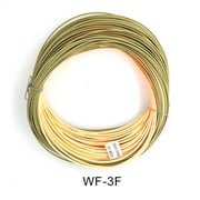CENL 90FT WF3F-5F Single Handed Spey Main Fly Fishing Line camo Floating Fly Line