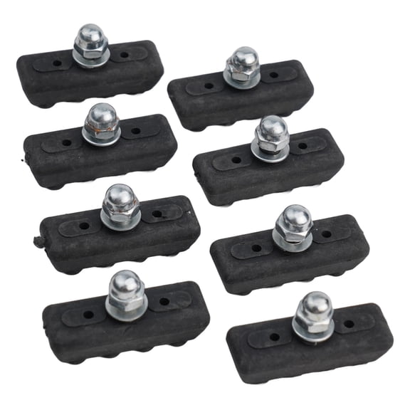 CENL Bicycle Brake Shoes Sand Drainage Rubber Black Easy To Use Easy To Use