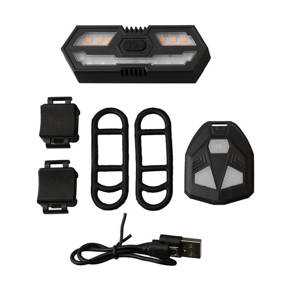CENL Bicycle LED Indicator Bike Rear Turn Signal Light Wireless Remote Tail Light