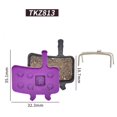 thumbnail image 1 of CENL Bike Disc Brake Pads - Resin/Metal Compatible for Road/MTB, 1 of 8