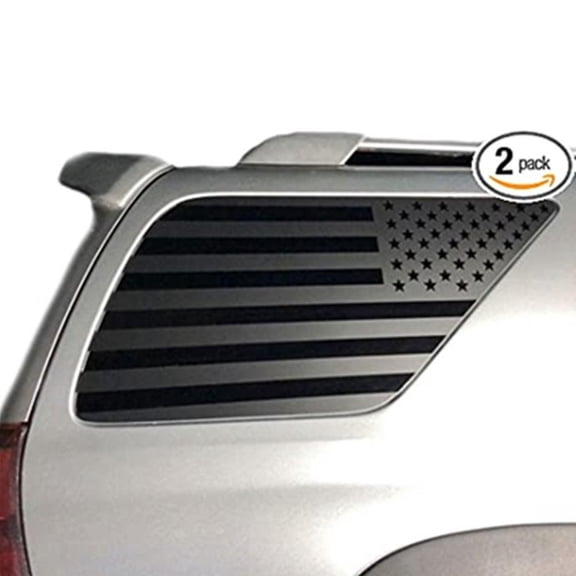 CENL Brand New Rear Decals Flag Stickers Precut Vinyl 2Pcs/Set Accessories American Flag Car For Toyota 4RUNNER Kits