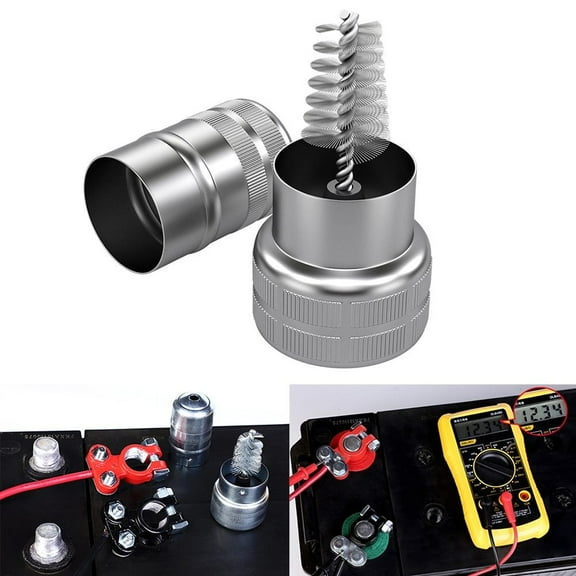 CENL CAR Battery Terminal Post Cable Cleaner Brush Hand Tool Dirt Corrosion Clean