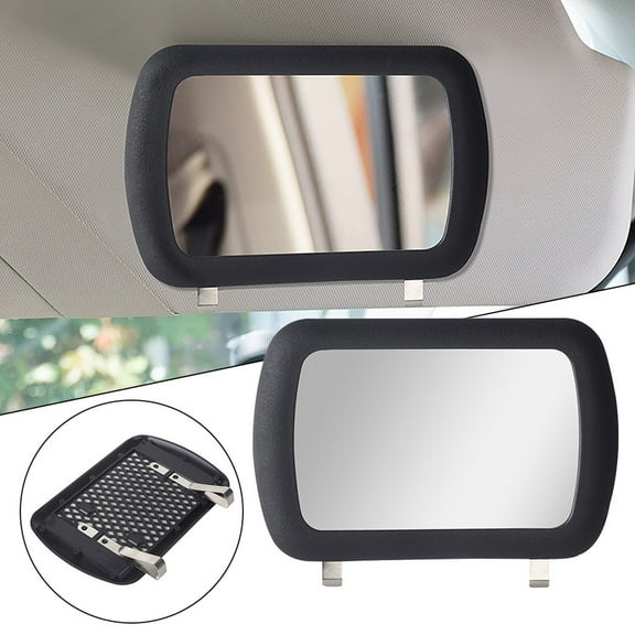CENL Car Sun Visor Vanity Mirror Clip-On Makeup Mirror Adjustable Automotive Cosmetic Mirror for Vehicle Interior Accessory Beauty Tool