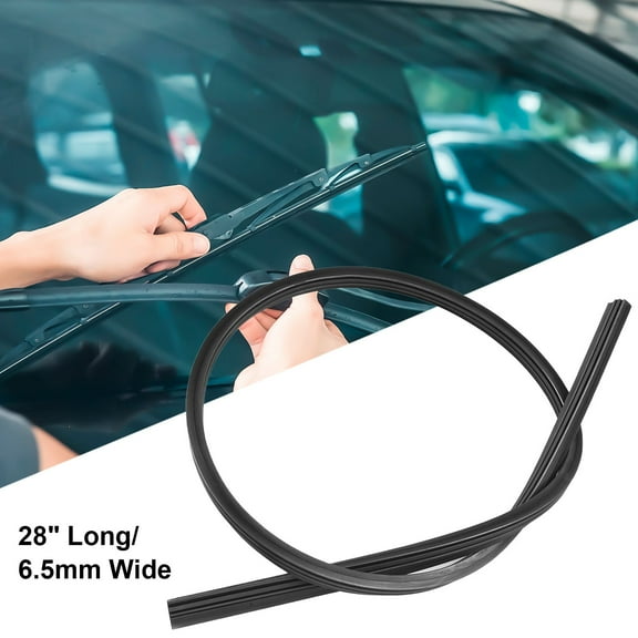 CENL Car Wiper Blade Refill Strip Vehicle Rubber Wiper Blade Refill Car Wiper Blade Elastic Windscreen Wipers Insert Rubber Strip