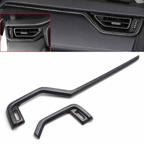 CENL Console Dashboard Stripe Air Outlet Cover For Toyota For RAV4 19-23