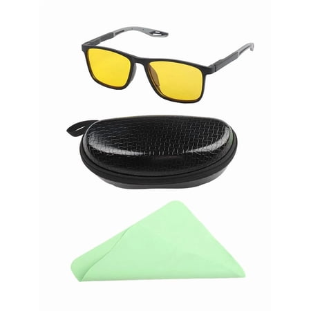 CENL Driving For Night For Vision Anti-blue Light Glasses Light Glasses Optimal Glare Reduction Enhanced Visibility In Low Light 14*4