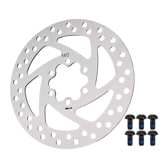 CENL Electric Scooter Brake Disc 140mm 6 Hole Metal Circular Disc Brake Pad For Kugoo G2 MAX For ROTOR Scooters Brakes Accessories