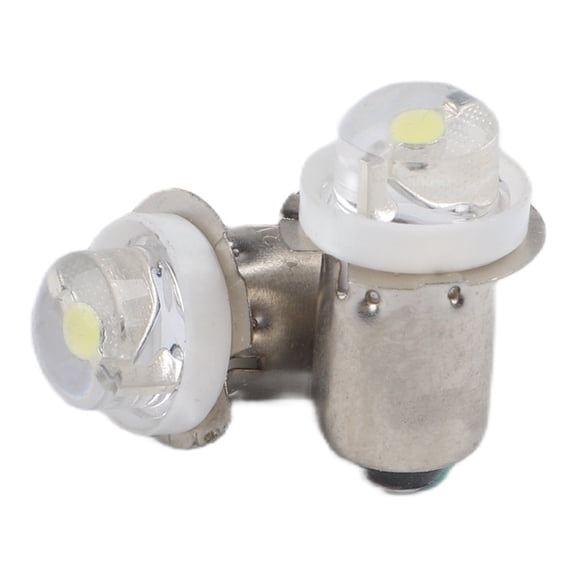 CENL Enhanced Visibility with 2 pack 34 56V 0 5W 6000K White LED P13 5S Replacement Bulb for Flashlight Torch, Easy to Use