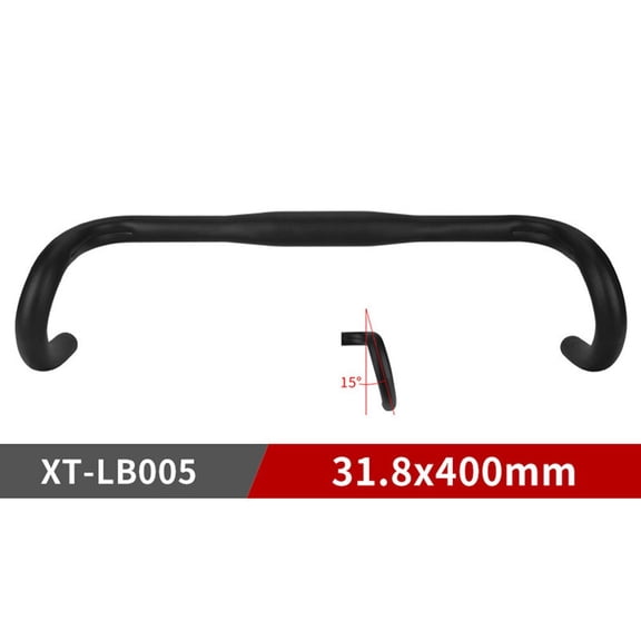 CENL Ergonomic Bicycle Handlebar Aluminum Alloy Handlebar Road Biking Urban Commuting 6061 Aluminum Construction Extended Reach
