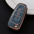 thumbnail image 1 of CENL Fashion TPU Car Key Case Cover Auto Key Holder keychain For Ford C-Max, 1 of 4