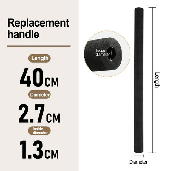 CENL Fishing Rod Grip EVA Rod Anti-slip Handle Fishing Rod DIY Rod Building 40/50cm