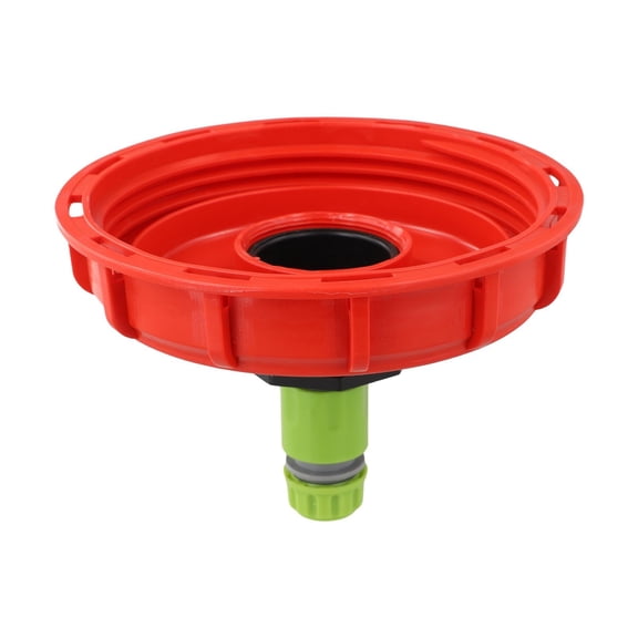 CENL Flexible Plastic IBC Tank Cap Cover Lid Water Injection Connector Included
