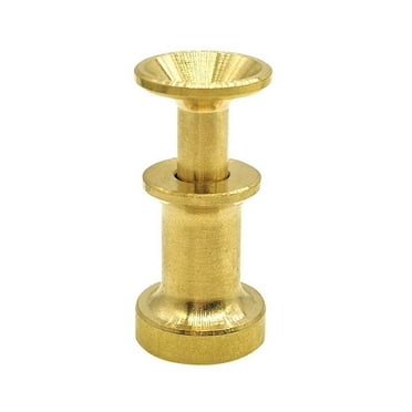 CENL Fly Tying Hair Stacker Fishing Hair Feathers Brass Stacker Fly Tying Accessory