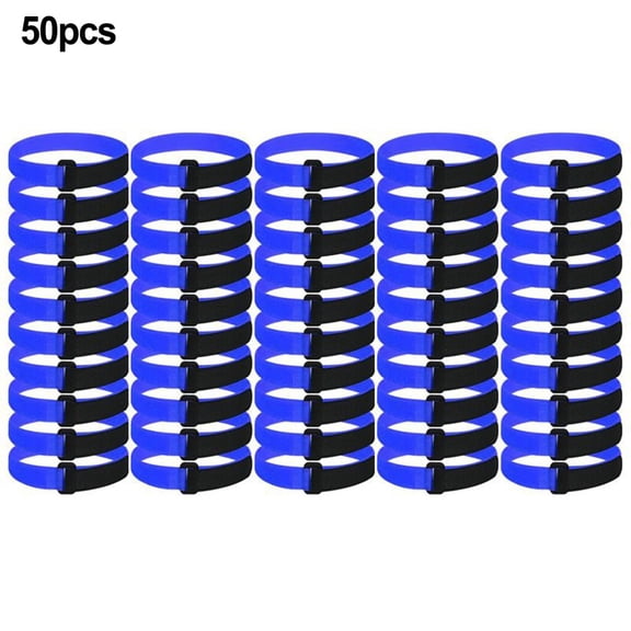 CENL Football Net Straps Set of 50 Adjustable Ties for Goals and Organization