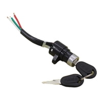 Ignition Key Switch 2 Wire Position for Electric Scooter E-Bike Lock ...