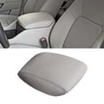 thumbnail image 1 of CENL For Honda For Pilot 2009-2015 Leather Center Console Lid Armrest Cover Skin Gray, 1 of 11