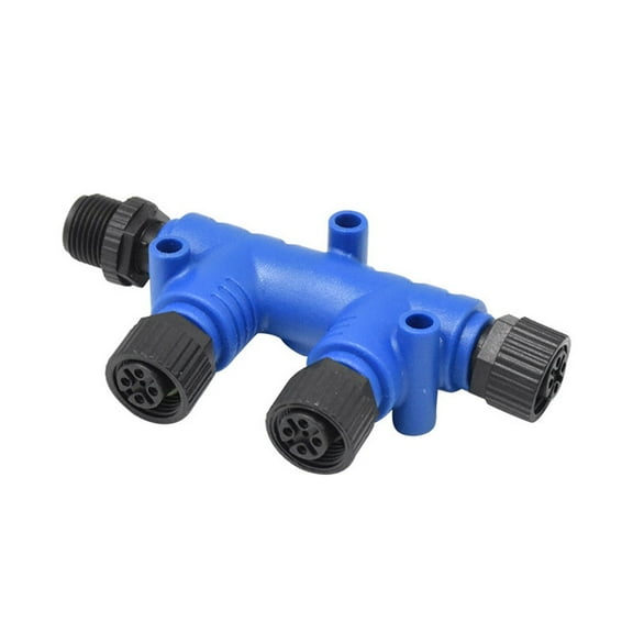CENL For NMEA 2000 Marine Connector M125P 37 Way T Splitter With Threaded Lock And Waterproof IP67 Rating For Marine Backbone Drop