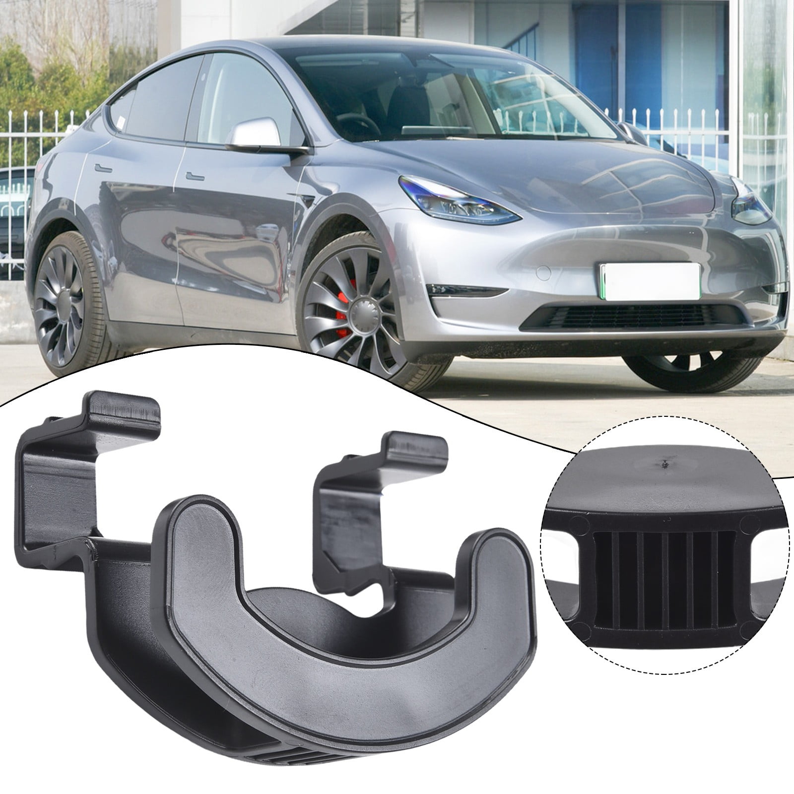 CENL For Tesla For Model 3 Front Trunk Hook Passenger Glove Box Hook