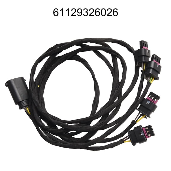 CENL Front Bumper Parking Sensor Harness for BMW Vehicles Including Series F30 F31 and GT with Part Number 61129326026
