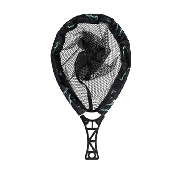 CENL Handle Fly Fishing Hand Net Glue Coated Mesh Cloth Catching Butterfly Net Foldable Stream Landing Net Portable Fishing Net