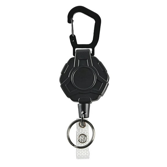 CENL Heavy Duty ABS Keychain with Retractable Steel Wire for Anti Loss Protection