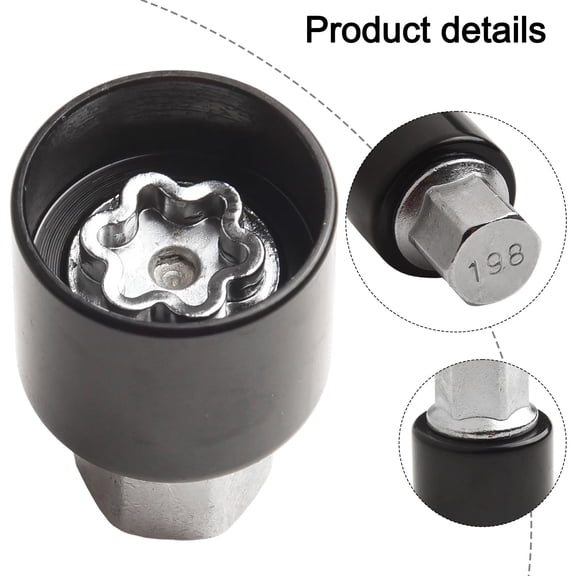 CENL Locking Wheel Nut Key Tool for Anti Theft Protection and Secure Removal