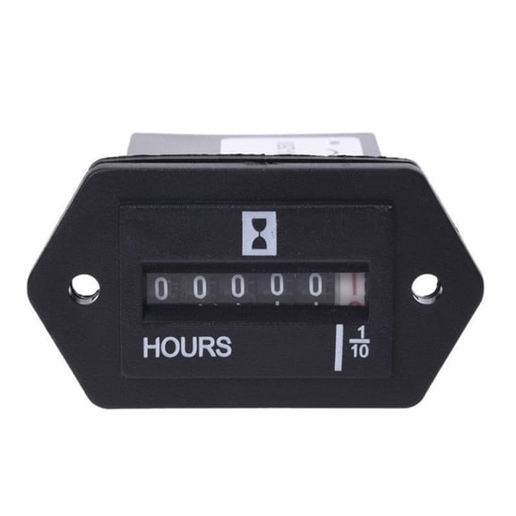 CENL Mechanical Hour Meter Timer Gauge For Diesel Gasoline Engine Generator HM002 HS