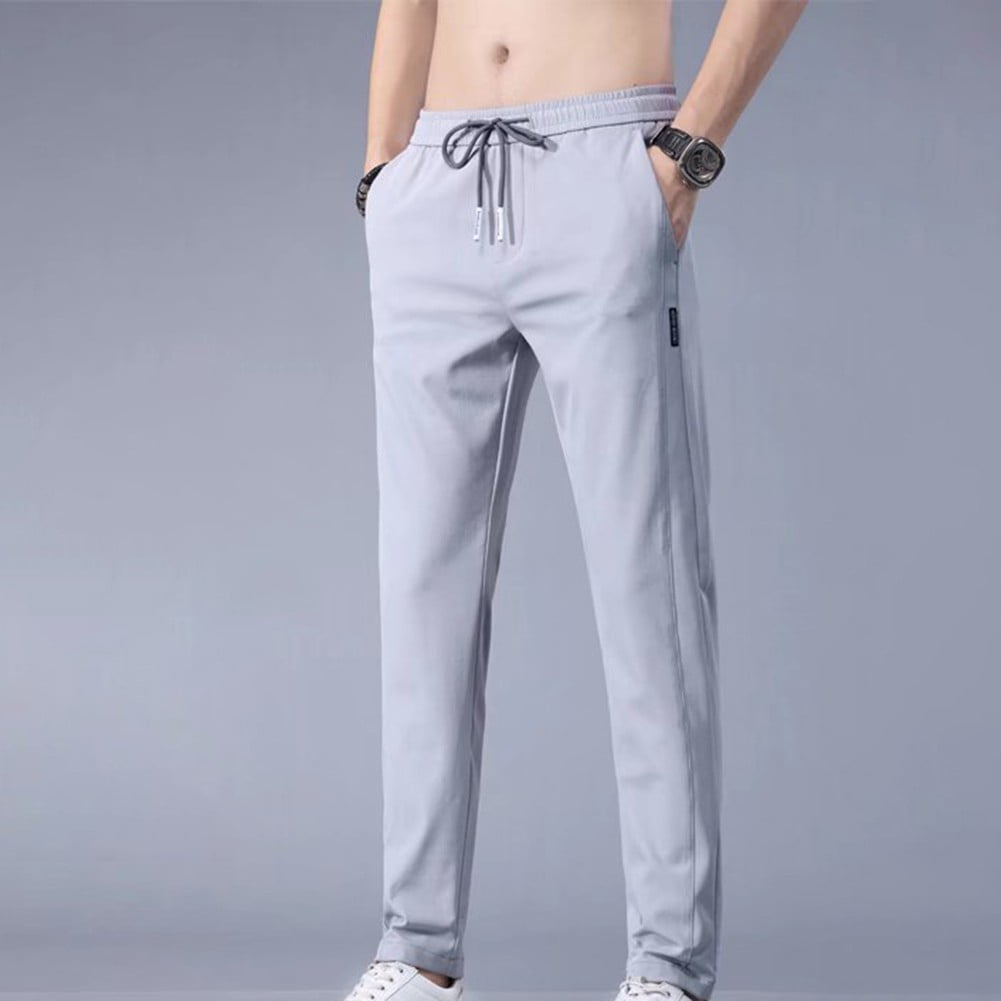 SCENERITY】Loose Semi Slacks Spring Autumn Casual Pants Men