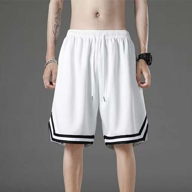 CENL Mens Basketball Gym Shorts Casual Workout Shorts Drawstring