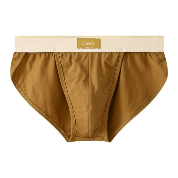 CENL Mens Sexy Bikini Oversized Loose Cotton Breathable Underwear Briefs Underpants