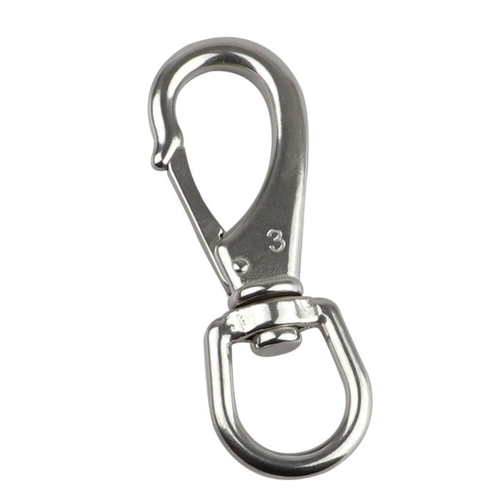 KEEP DIVING Whirl Eye Bolt Snap Hook 316 Stainless Steel Anti Rust Whirl Eye Snap Hooks