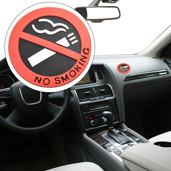 CENL Non Smoking Zone Stickers for Cars Transform your vehicle into a smoke free sanctuary with these modern decals