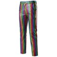 thumbnail image 1 of CENL Plaid Sequin Glitter Pants Men Disco Party Dancer Trousers Nightclub DJ Stage, 1 of 9