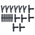 thumbnail image 1 of CENL Premium 18pcs Windshield Washer Hose Connectors - TYI Type Splitter Fittings, 1 of 8