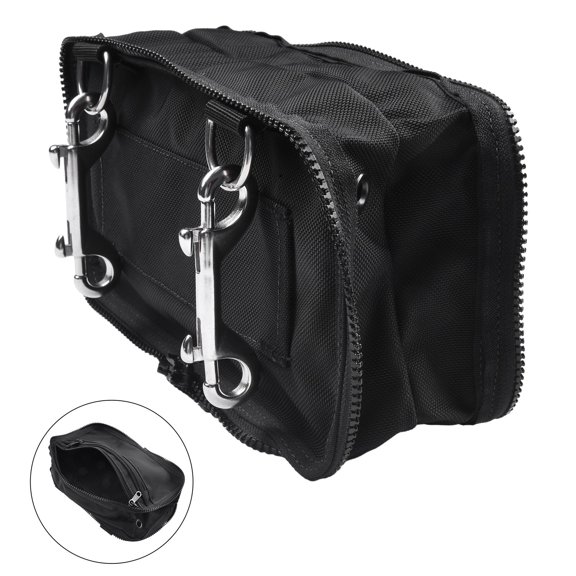 CENL Scuba Diving BCD Side Mount Storage Pocket Sidemount Pouch Bag With Snap Hook BCD Side Diving BCD Side Mount Storage Pocket