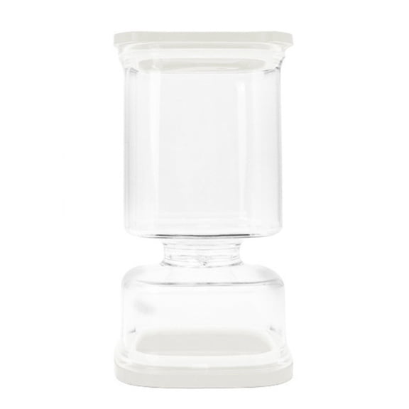 CENL Square Plastic Kimchi Pickle Jar with Dry Wet Separation 1000ml Kitchen Storage