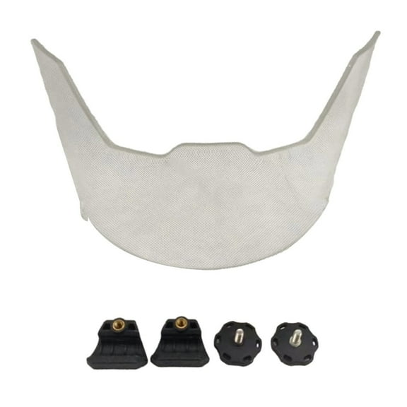 CENL Transparent Football Helmet Visor Shield With Clip Anti-scratch Rugby Visor