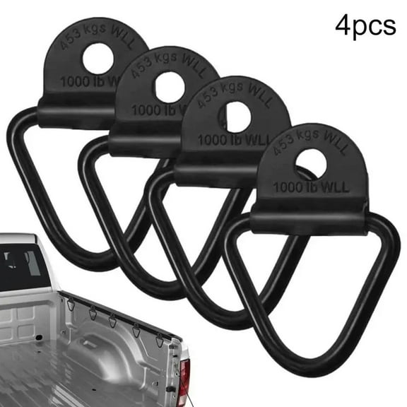 CENL V Shape Lashing Hook Tie Down Anchors Ring Cargo Tie Ring for Car Truck Trailers